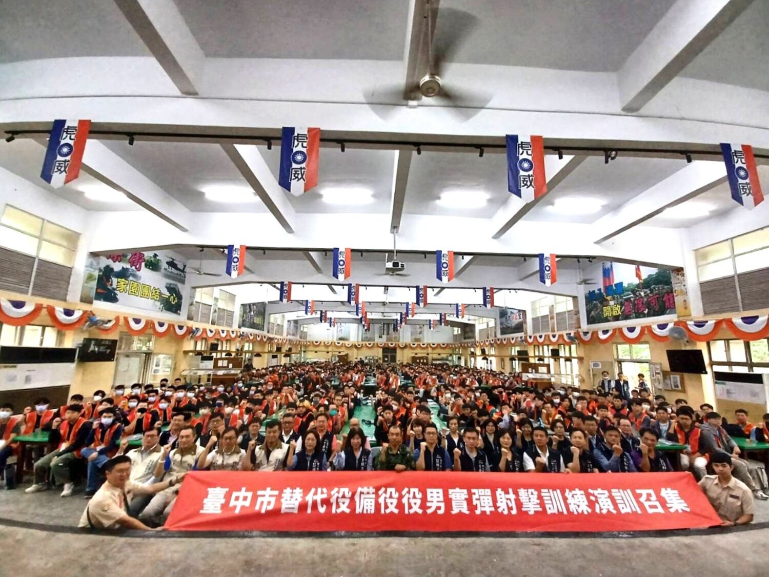 中市召訓515名備役替代役強化射擊訓練 提升城市防衛戰力