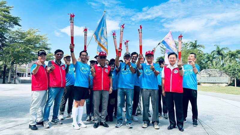 漾新聞|127年榮耀薪火不滅！南大校慶聖火環台啟航 高雄首站熱力全開