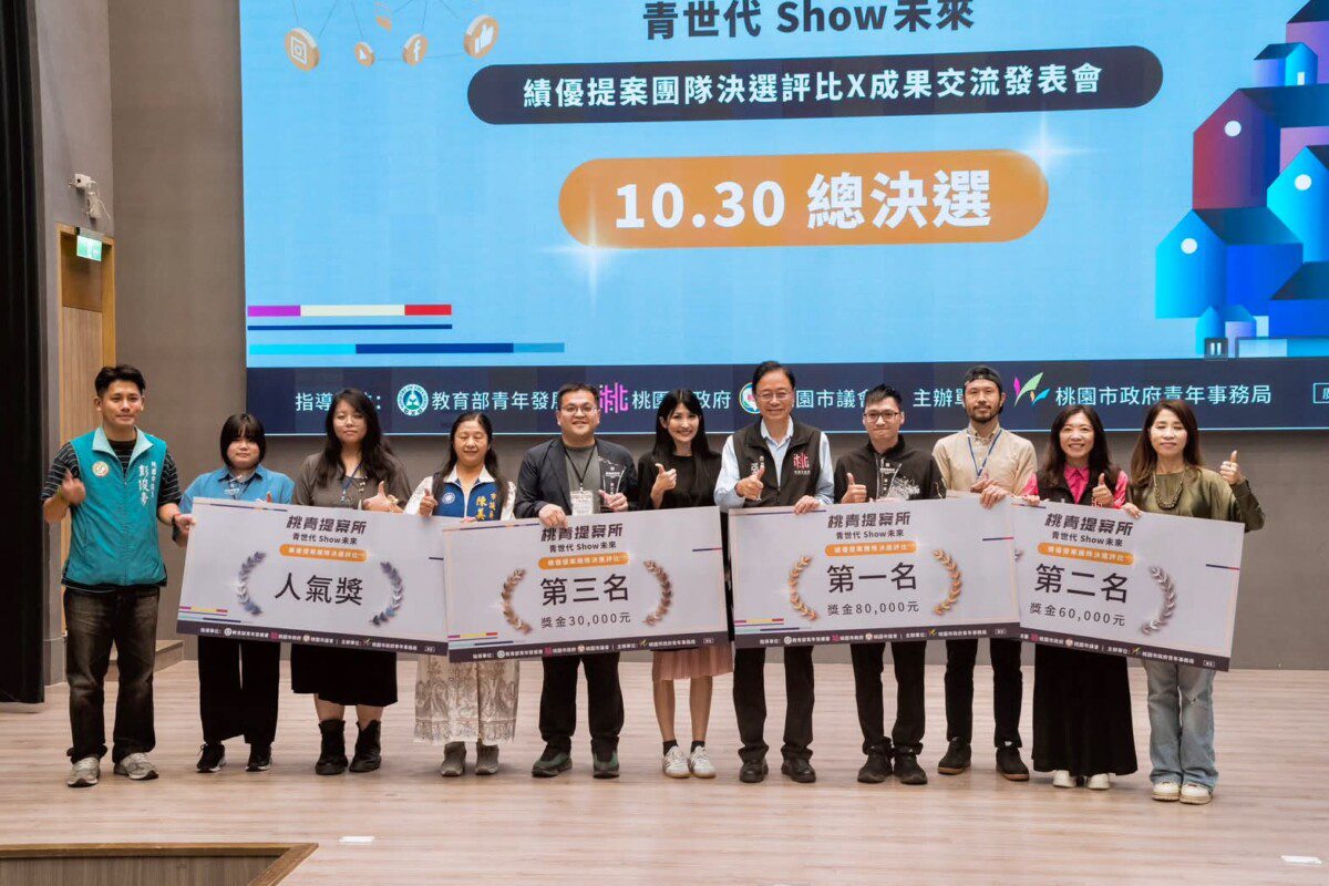 桃園青年局提案所成果發表會 張善政市長期勉青年創意落實市政 桃園青年局提案所成果發表會 張善政市長期勉青年創意落實市政