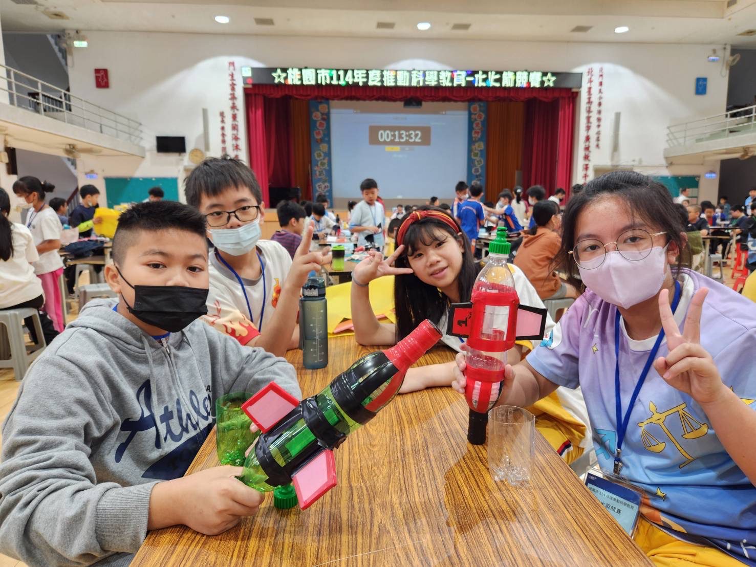 桃園教育局水火箭競賽北門國小登場 培養學子科學探究精神
