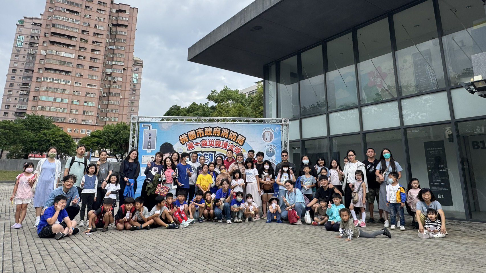 桃消三民分隊邀親子體驗闖關 提醒防範一氧化碳中毒 桃消三民分隊邀親子體驗闖關 提醒防範一氧化碳中毒