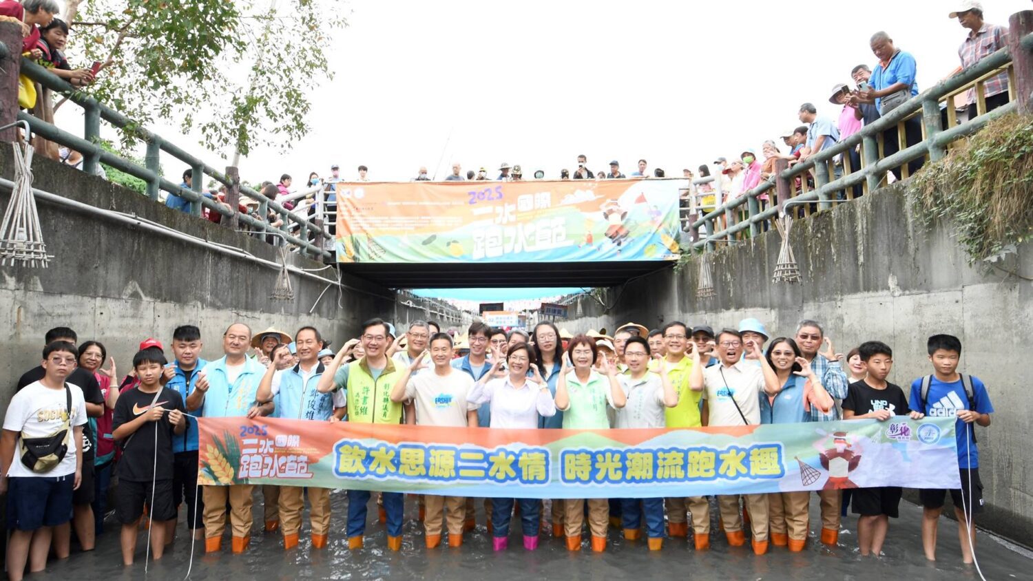 二水跑水節飲水思源不忘本 林先生廟及八堡圳水道熱鬧展開 二水跑水節飲水思源不忘本 林先生廟及八堡圳水道熱鬧展開