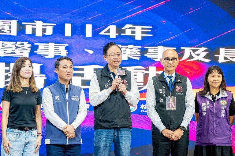 國際獅子會趣味運動登場　張善政感謝獅友熱心公益