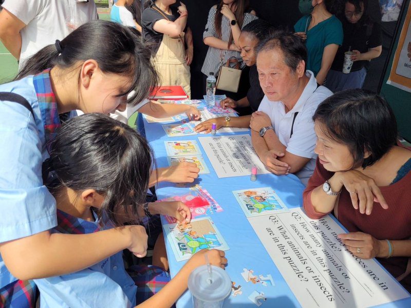 漾新聞|仁武校慶秒變雙語大秀　三級學校結盟能量大爆發