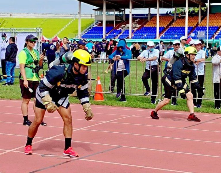 全國冠軍！　全國義消體技能交流活動竹市勇奪佳績