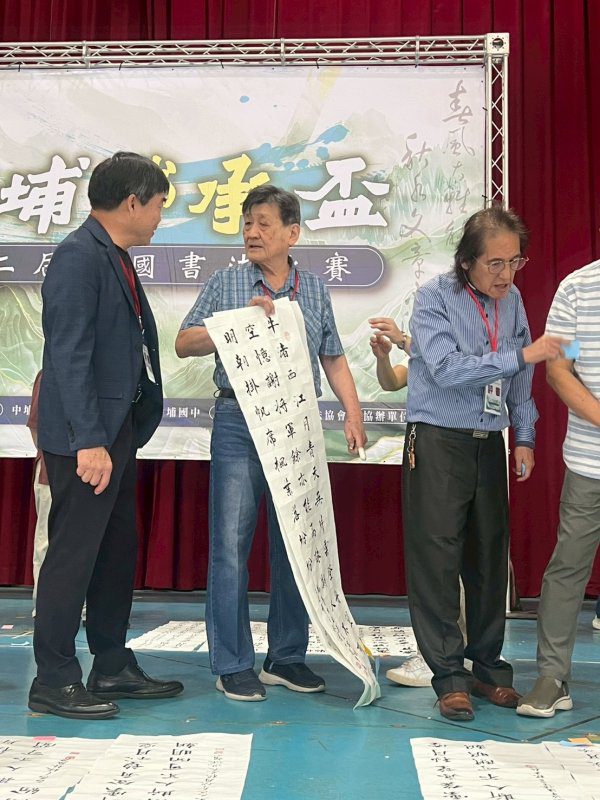 漾新聞|全國高手雲集！中埔啟承盃書法賽決戰　雙胞胎奪獎掀話題