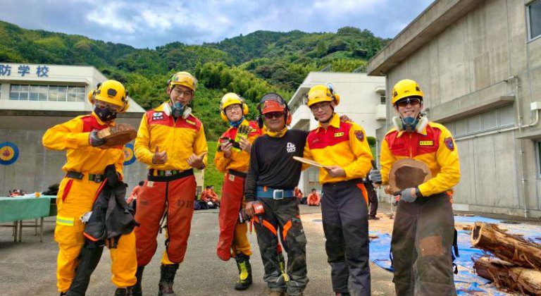 竹市消防局首赴日本靜岡消防學校圓滿結訓 深化台日防災交流 竹市消防局首赴日本靜岡消防學校圓滿結訓 深化台日防災交流