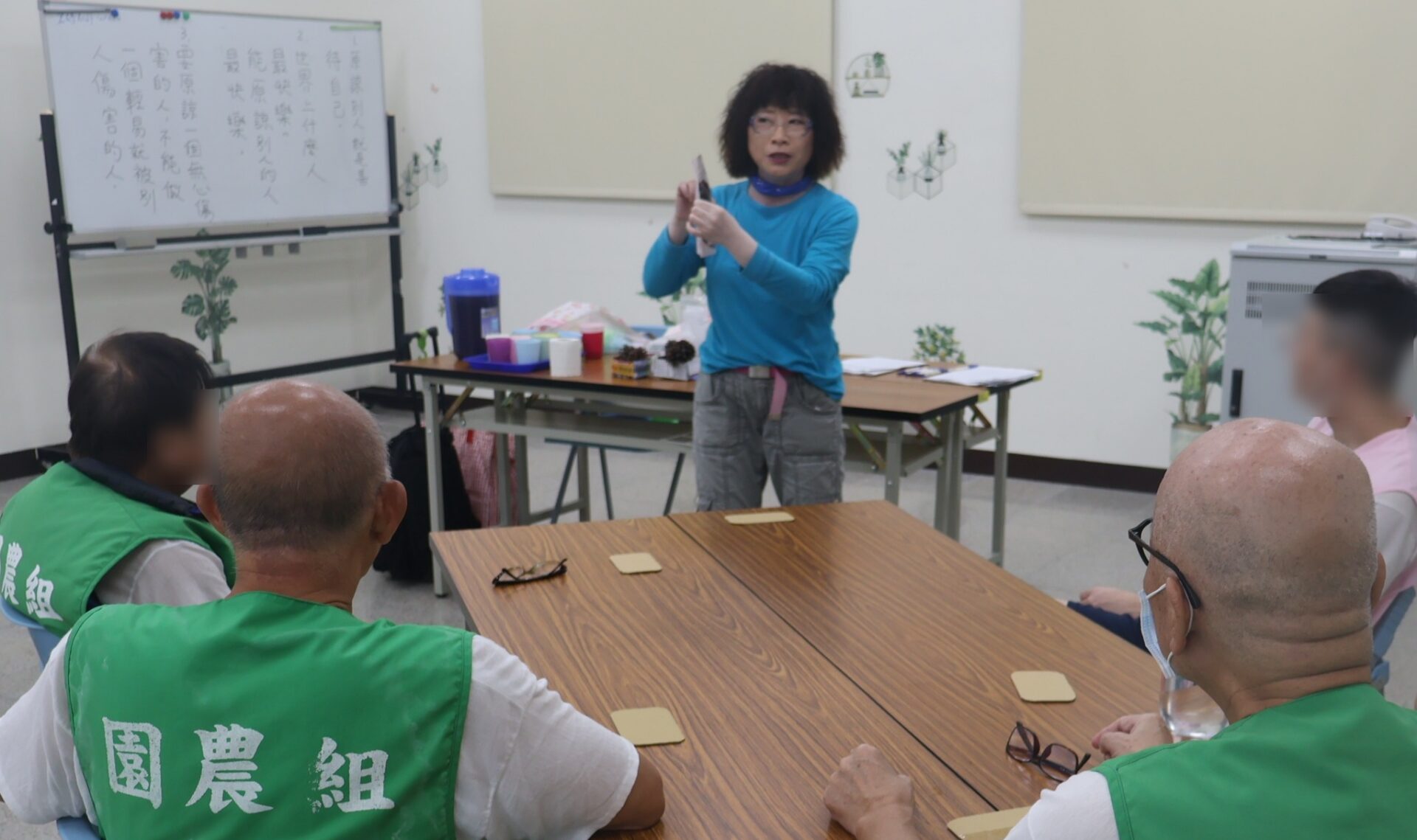 八德外役監高齡受刑人體驗園藝DIY 培養正向情緒