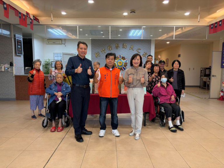 陸海空軍相互關懷協會溫情送暖　助新竹榮家長輩溫暖過冬