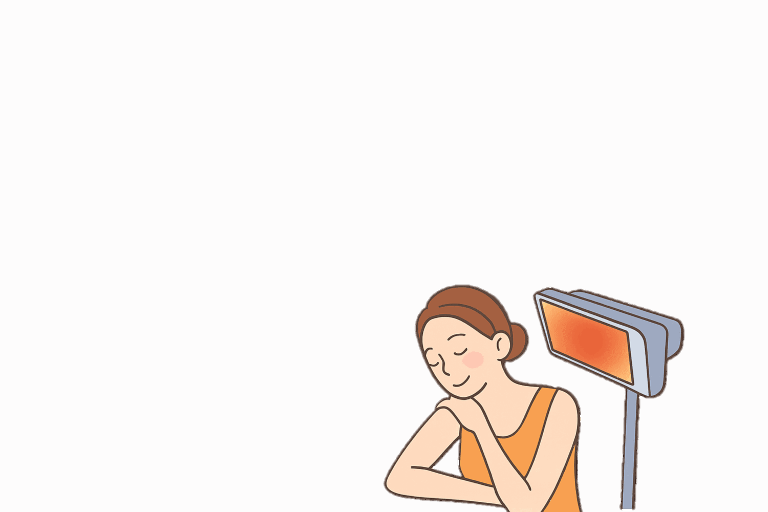 肩頸僵硬？使用「紅外線燈」的大小事