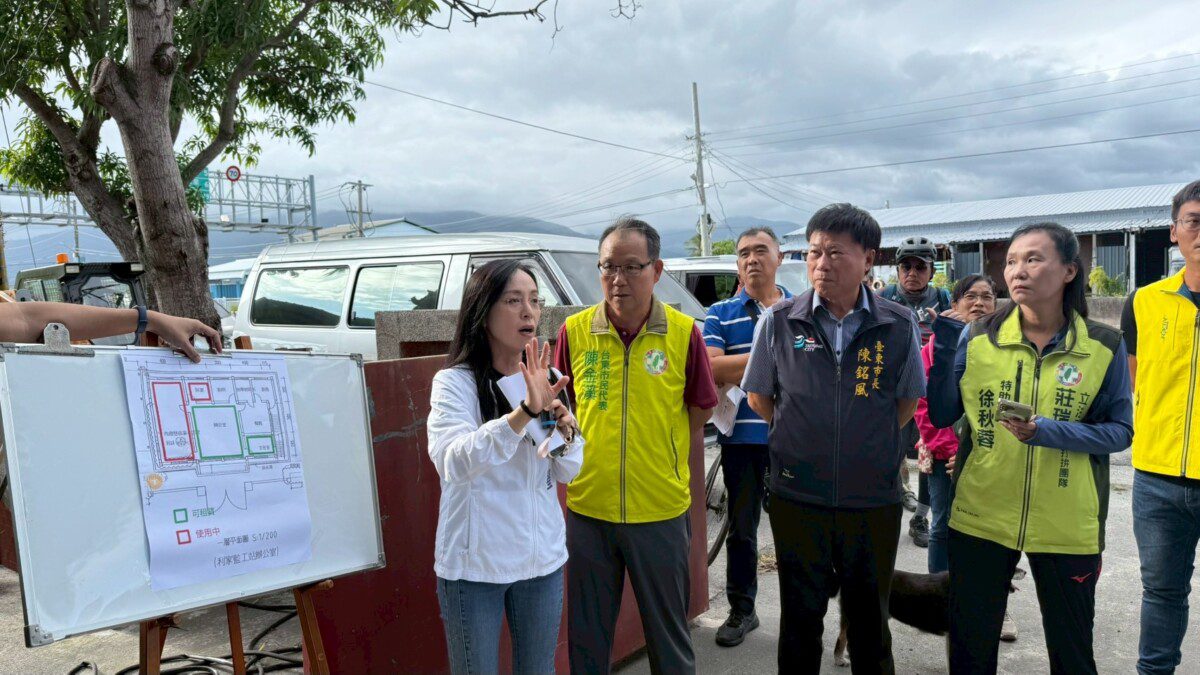 立委陳瑩、莊瑞雄爭取公路局房舍空間供台東市豐原里活動中心使用