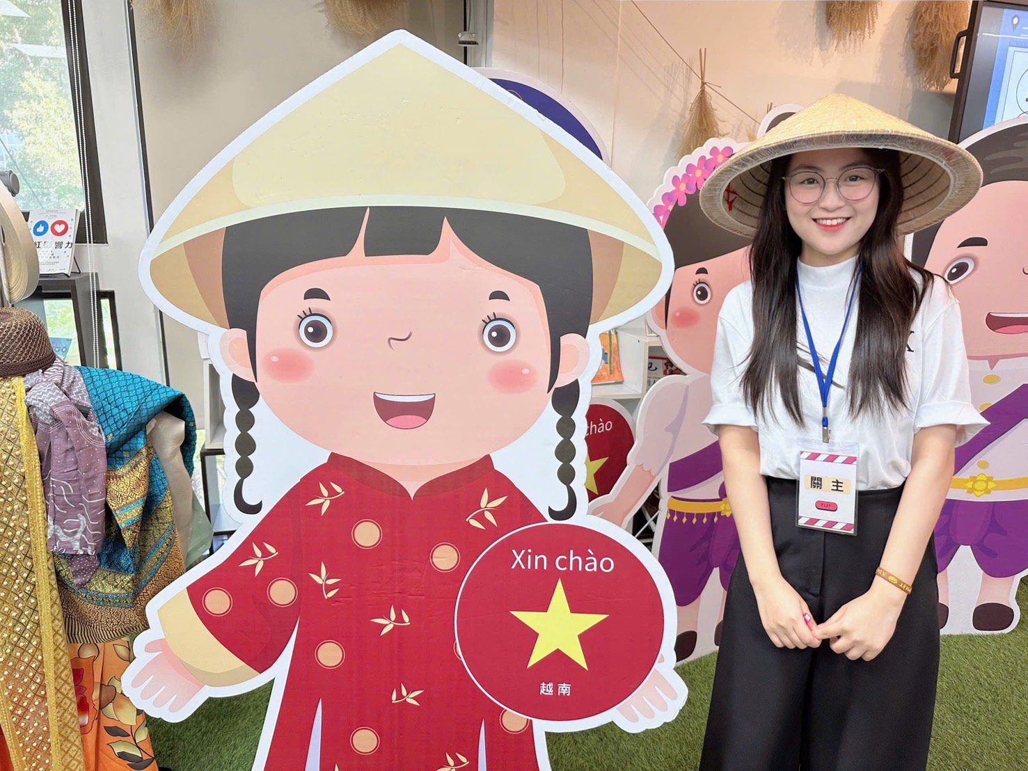 開南大學外籍生前進北科附工 「大手牽小手」認識東南亞文化