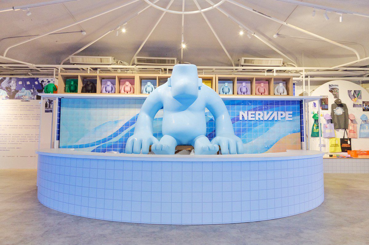 台北最潮快閃登場!Nervape《猿澡堂》限時開浴 打造共創潮玩新宇宙 台北最潮快閃登場!Nervape《猿澡堂》限時開浴 打造共創潮玩新宇宙