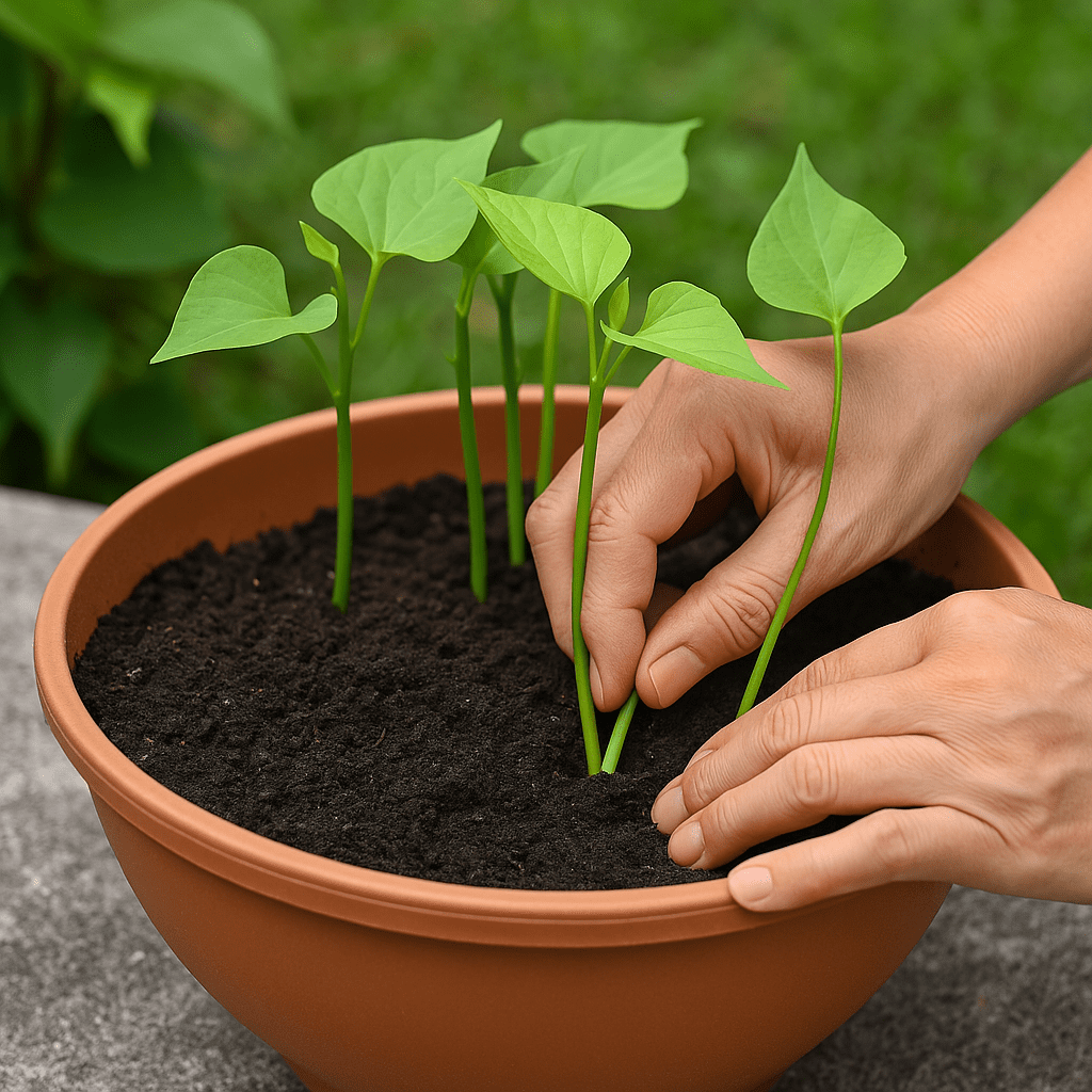 地瓜葉在家也能種!農糧署教你三步驟打造綠意小菜園 地瓜葉在家也能種!農糧署教你三步驟打造綠意小菜園