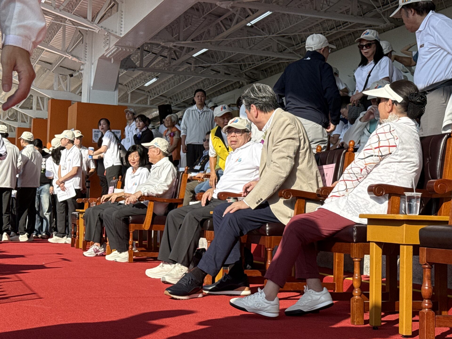 台塑企業運動會暌違7年登場 三娘李寶珠、王家第二代到場同歡 台塑企業運動會暌違7年登場 三娘李寶珠、王家第二代到場同歡