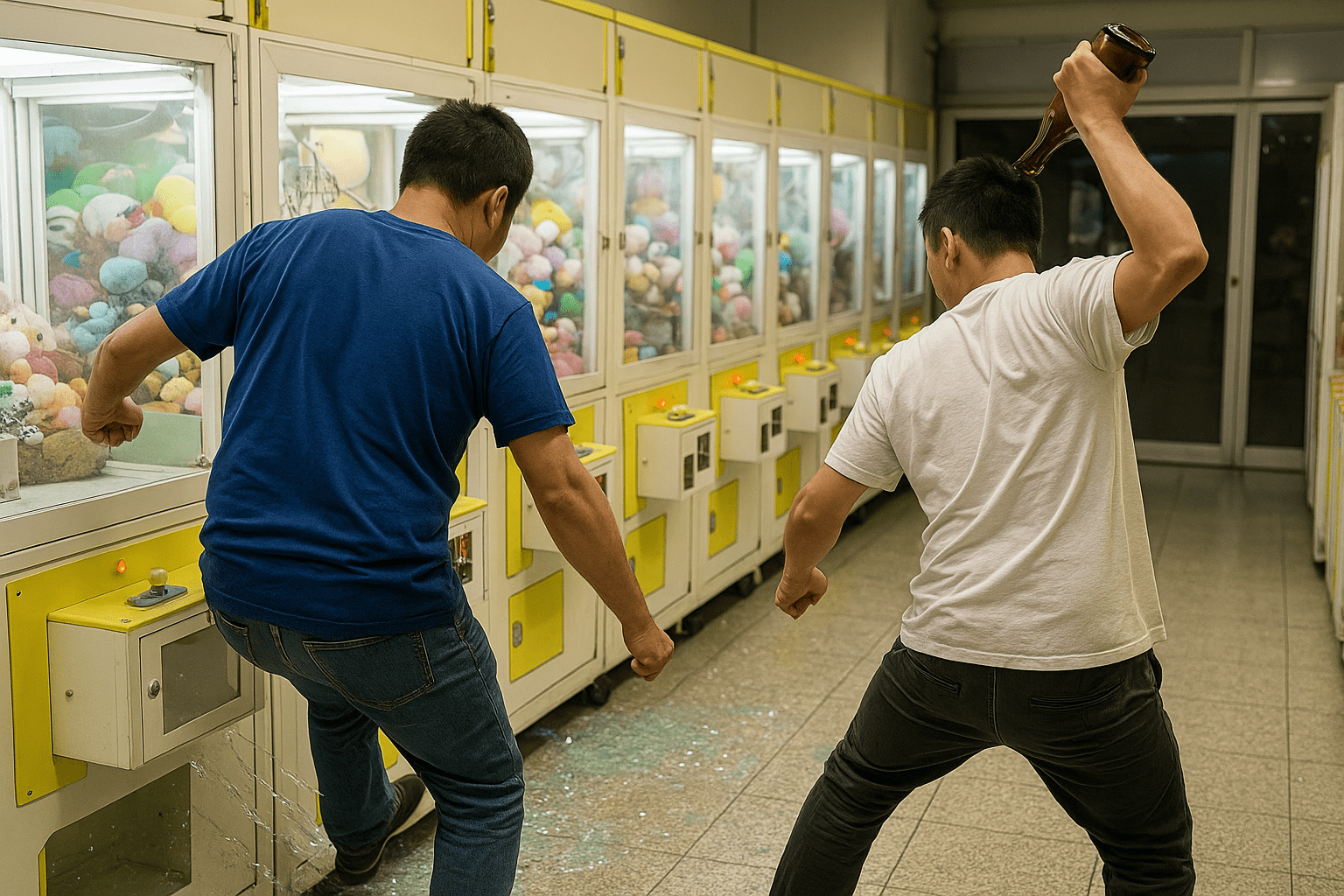 網紅「吃屎哥」娃娃機店遭砸 怒喊:台灣沒有言論自由嗎? 網紅「吃屎哥」娃娃機店遭砸 怒喊:台灣沒有言論自由嗎?