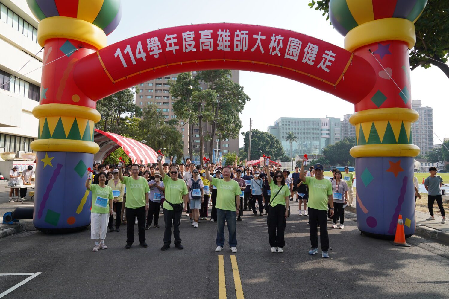 高師大71周年校慶 王政彥校長期勉師生「71 齊一協力」 高師大71周年校慶 王政彥校長期勉師生「71 齊一協力」