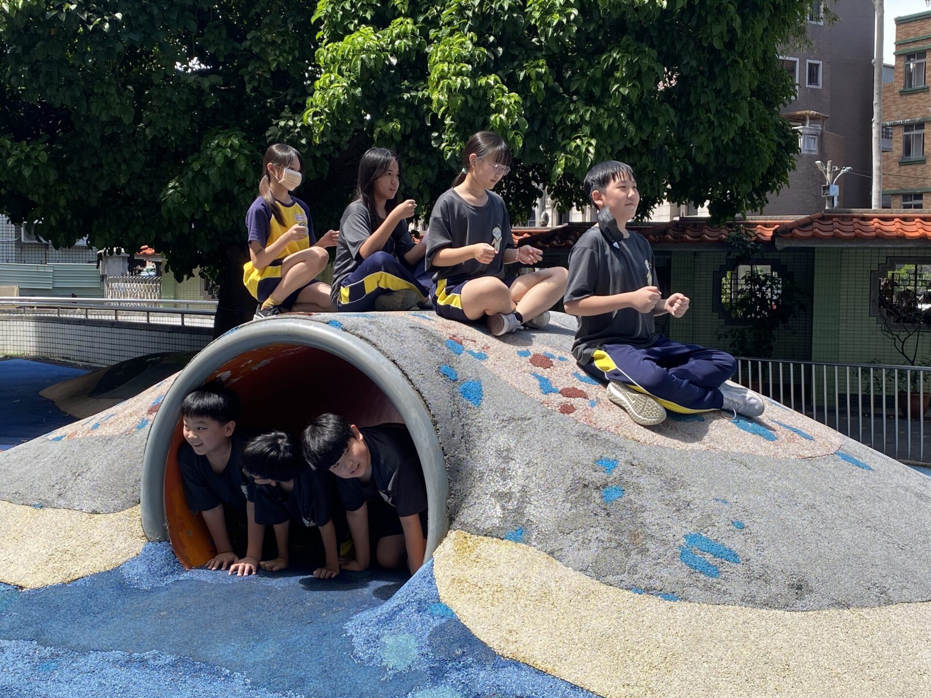 遊樂設施也能當教具！自強國小用創意「玩出」環境教育劇場