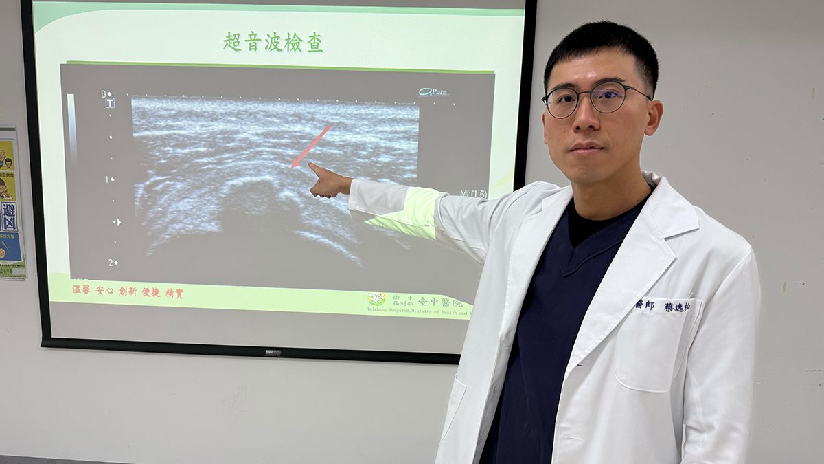 髮型設計師右肩劇痛難舉手　震波治療助重返剪髮台