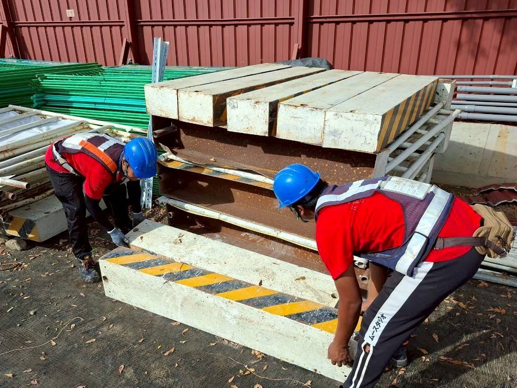 高市工務局超前部署 社區工地同步防颱防汛