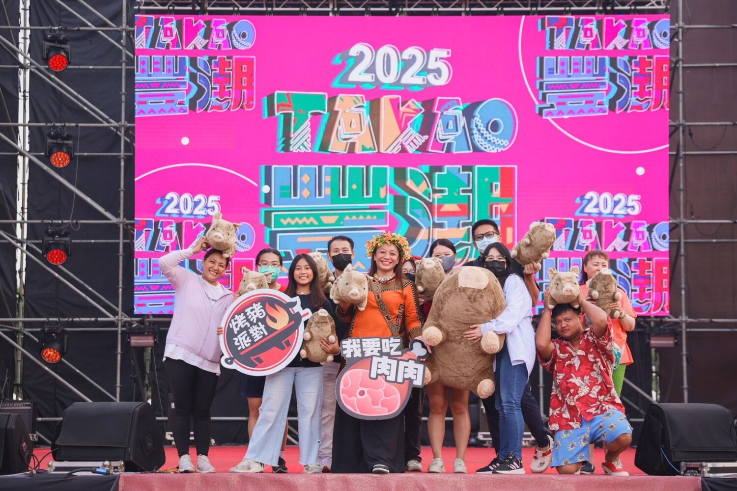 TAKAO豐潮大市集2日破880萬元 營收創新高 烤豬派對.石板烤肉湧現大排長龍