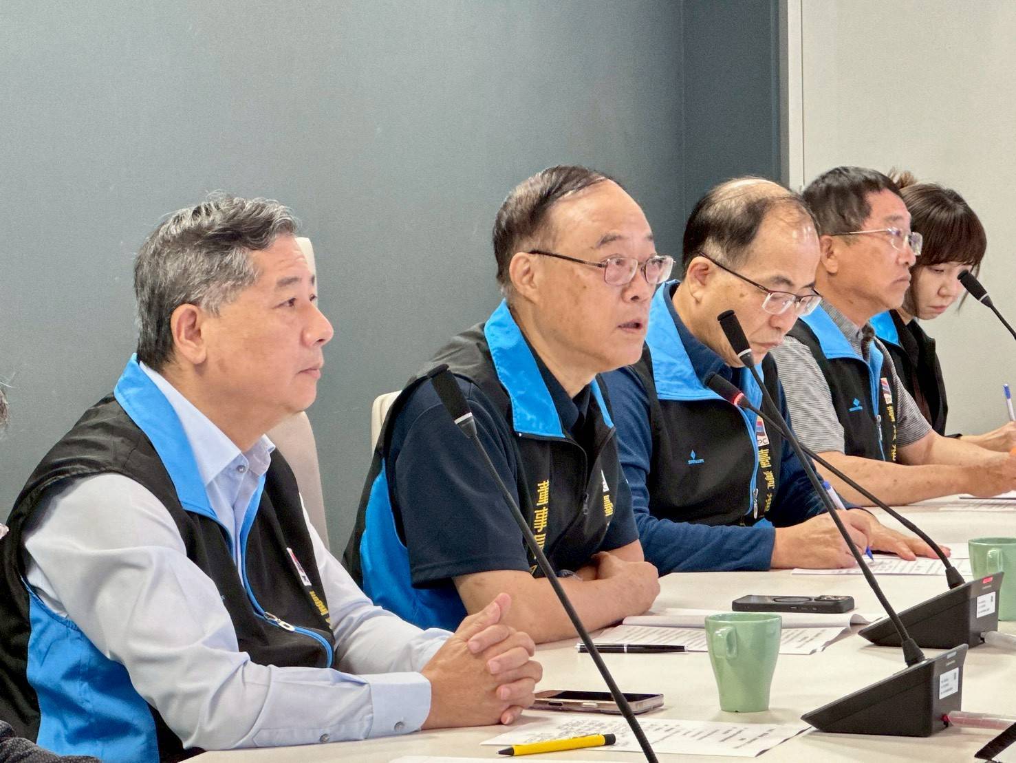 臺灣港務公司召開防颱會議,強化鳳凰颱風商港應變作為 臺灣港務公司召開防颱會議,強化鳳凰颱風商港應變作為