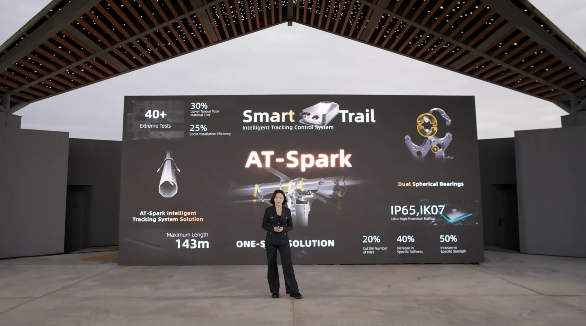 安泰新能源發布新一代智能跟蹤支架AT-Spark,為大型光伏電站提供一體化解決方案 安泰新能源發布新一代智能跟蹤支架AT-Spark,為大型光伏電站提供一體化解決方案
