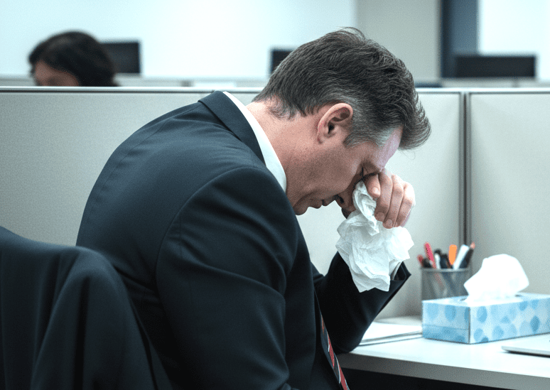 以為是感冒?他長期倦怠、體重減輕 確診「這罕見病」險喪命 以為是感冒?他長期倦怠、體重減輕 確診「這罕見病」險喪命