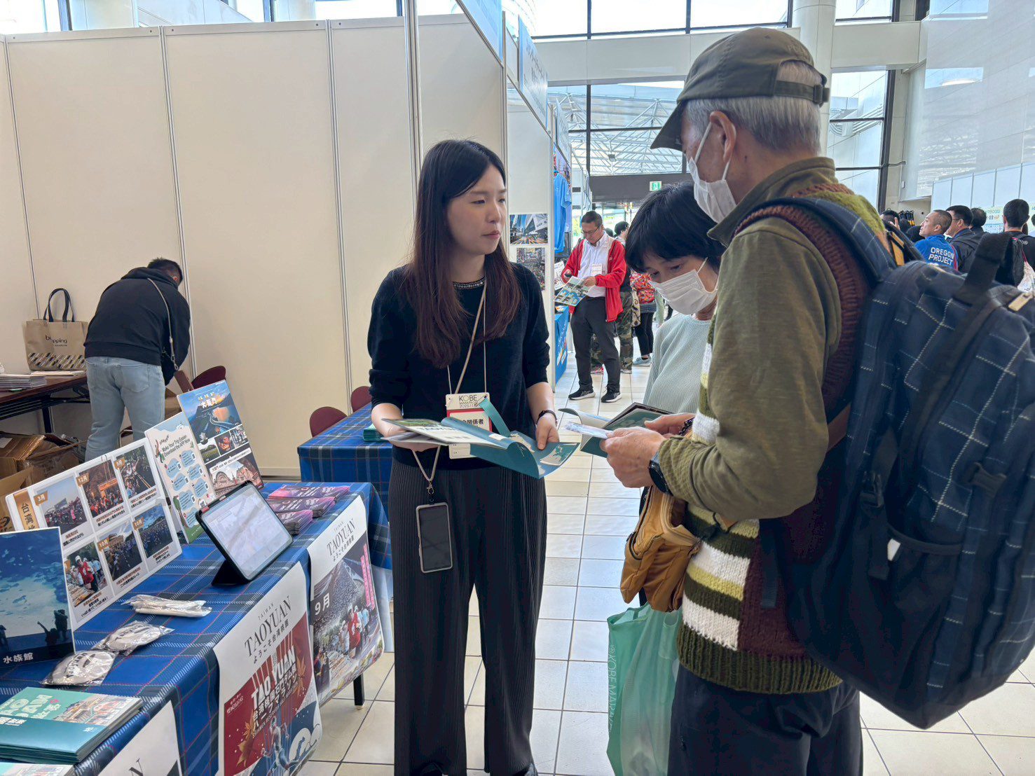 桃園亮相神戶馬拉松博覽會 葉舒華主視覺吸引日本跑者熱烈關注 桃園亮相神戶馬拉松博覽會 葉舒華主視覺吸引日本跑者熱烈關注
