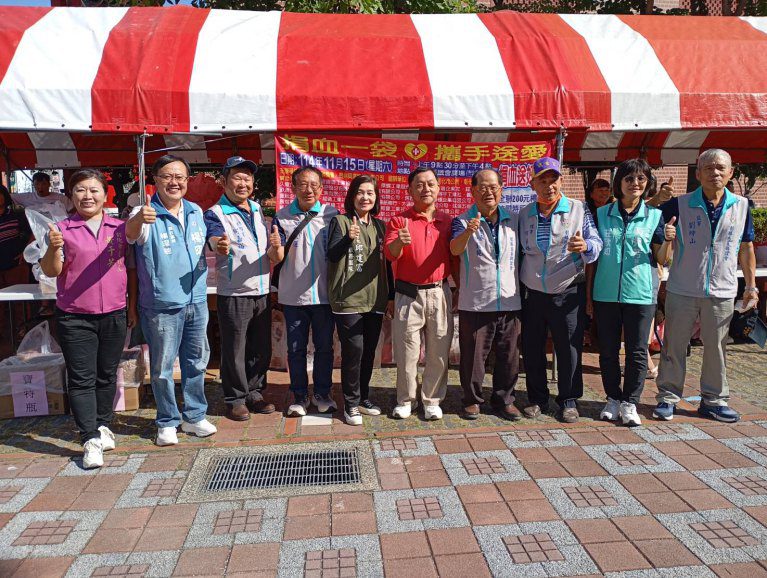 昱州號捐血再創爆滿盛況　三輛捐血車千袋熱血暖流湧入