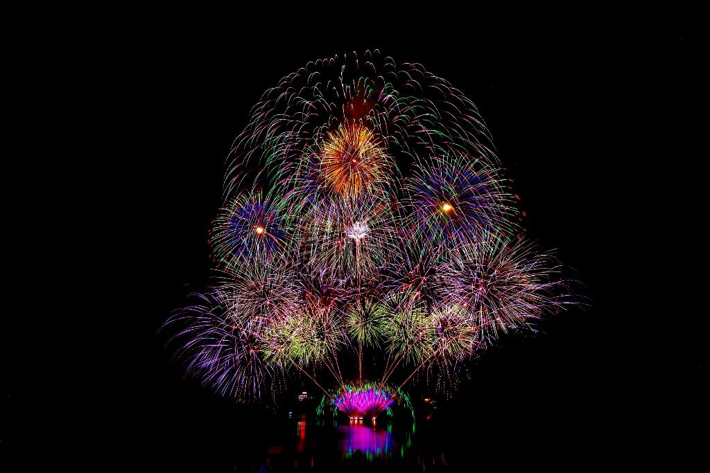 日月潭花火音樂嘉年華系列活動終場 2萬4千名觀眾齊聚 日月潭花火音樂嘉年華系列活動終場 2萬4千名觀眾齊聚