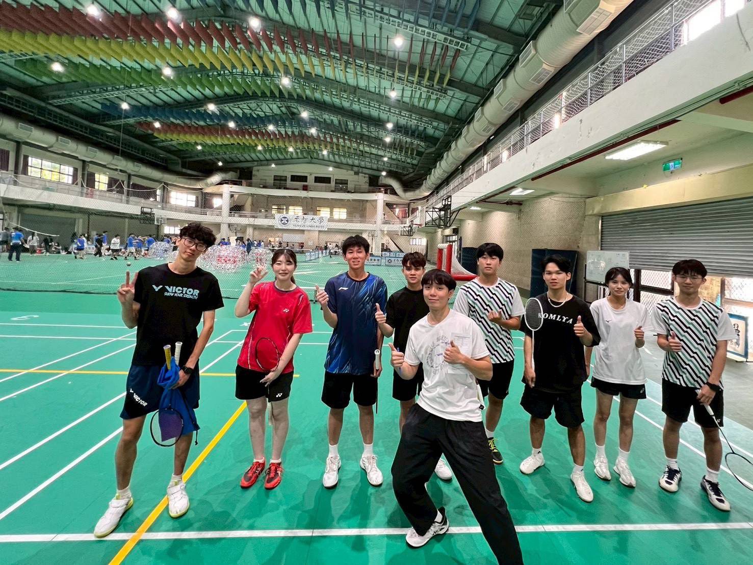 「桃園國際學生節」羽球比賽登場 開南大學、龍華科大外籍生聯手組隊摘冠 「桃園國際學生節」羽球比賽登場 開南大學、龍華科大外籍生聯手組隊摘冠