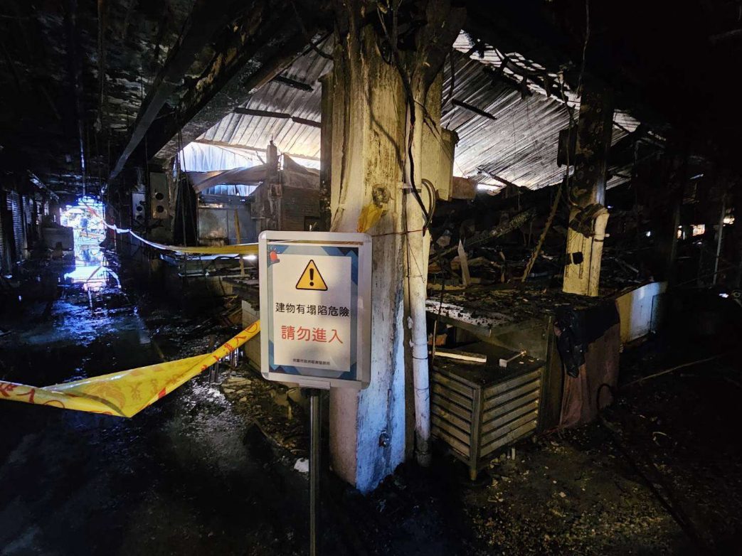 南門市場災後復原持續推進 拆除工程明起正式啟動 南門市場災後復原持續推進 拆除工程明起正式啟動