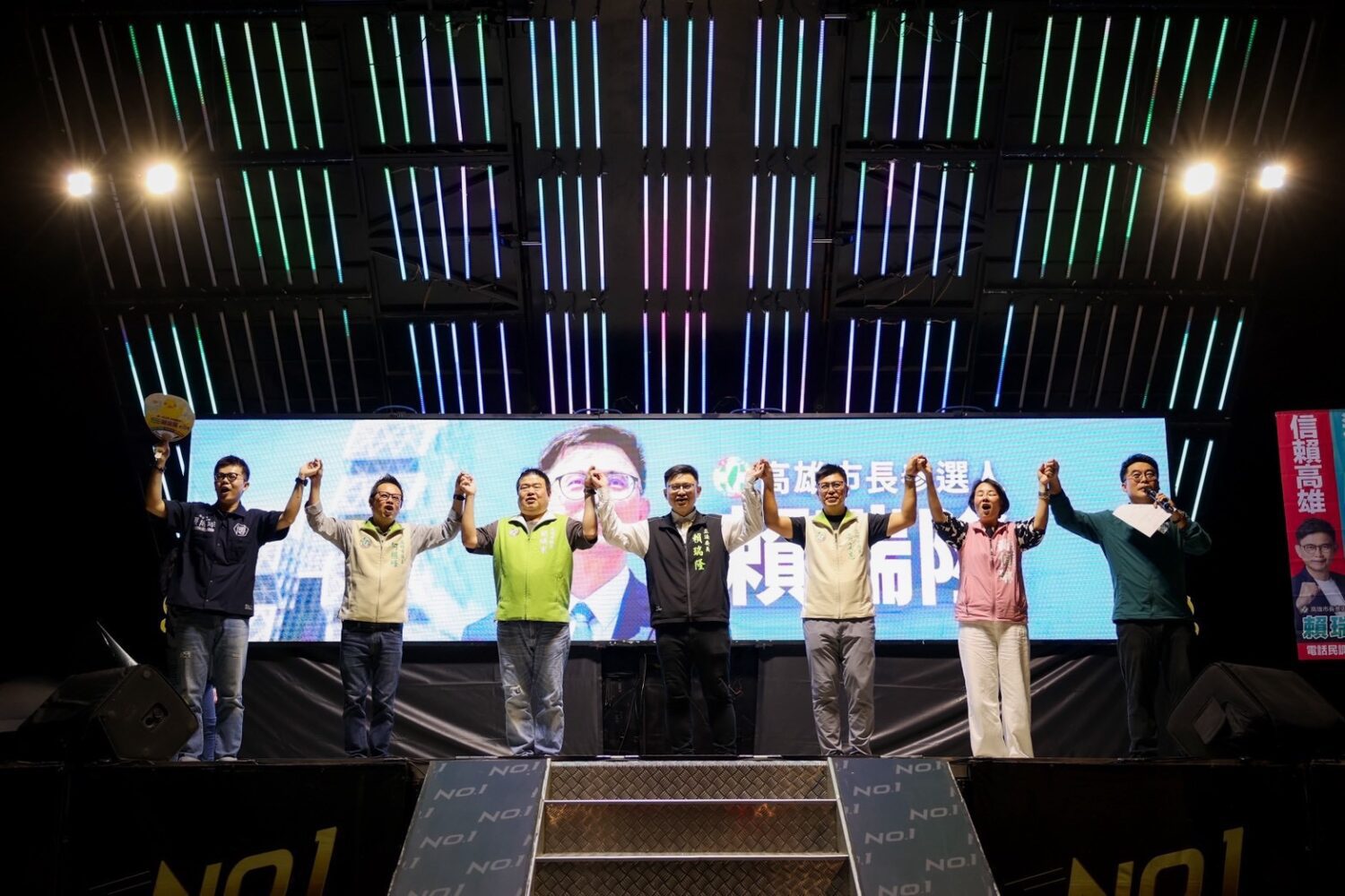 與基層對話腳步不間斷!賴瑞隆岡山談願景 誓成「高雄隊桶箍」 與基層對話腳步不間斷!賴瑞隆岡山談願景 誓成「高雄隊桶箍」