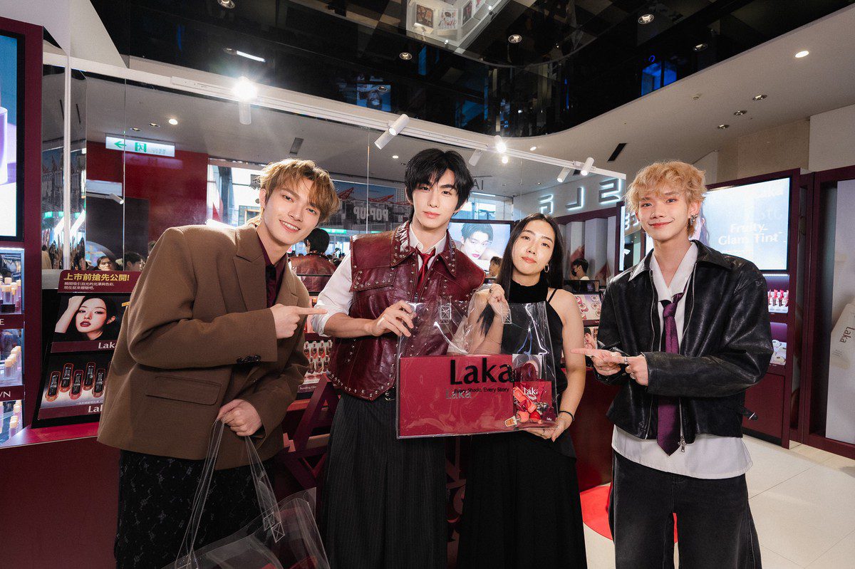 韓國無性別彩妝品牌 Laka 首次登台!禾雁凱 Kai、彫秦、F.F.O 鈞嘉現身快閃店 自曝妝容撇步、BL 劇宣傳計畫一次說 韓國無性別彩妝品牌 Laka 首次登台!禾雁凱 Kai、彫秦、F.F.O 鈞嘉現身快閃店 自曝妝容撇步、BL 劇宣傳計畫一次說