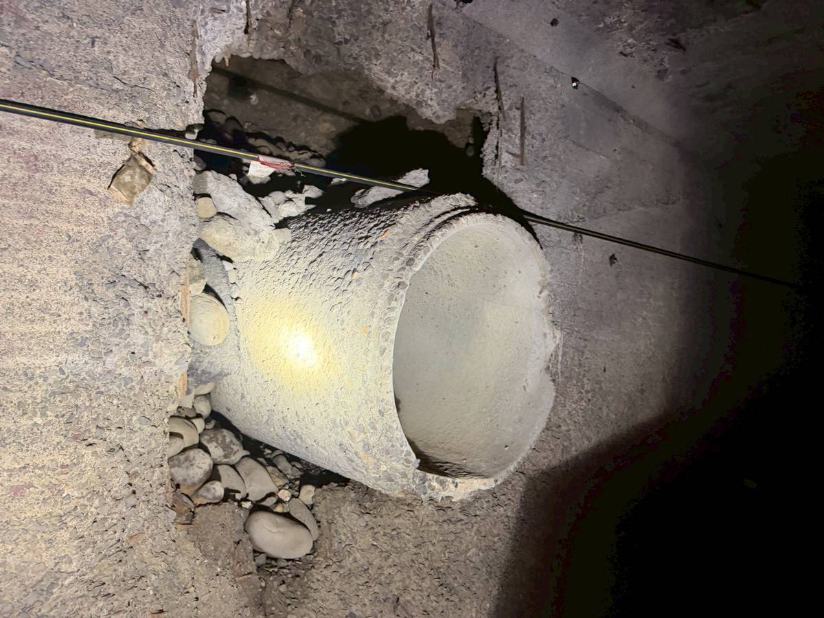 水利局:龍德路口透地雷達檢測出孔洞  將緊急搶修