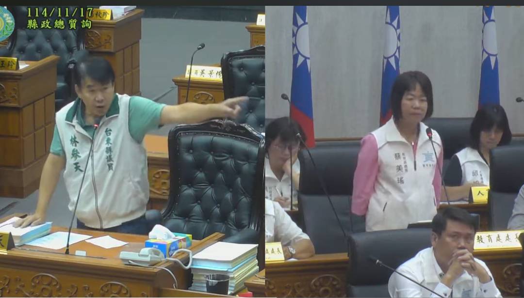 校長加給問題引發激烈質詢 林參天議員要求處長退席 教育處會後釐清流程