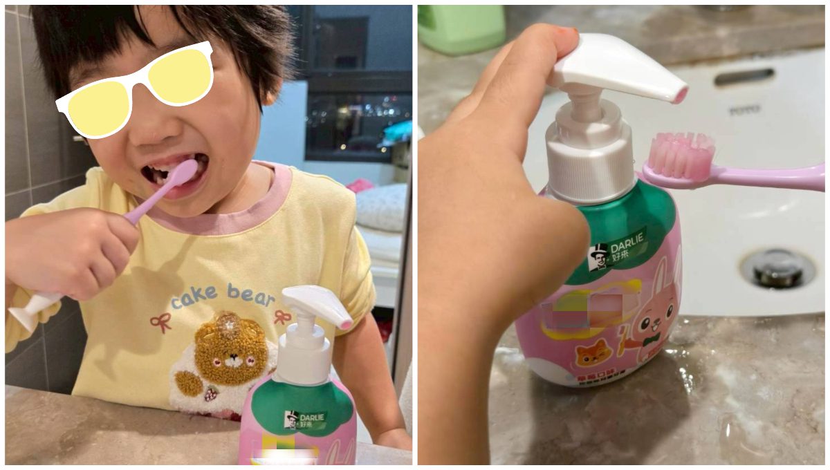 媽媽分享女兒使用「胖胖瓶兒童牙膏」超萌日常 網友：牙膏可愛、孩子更可愛！