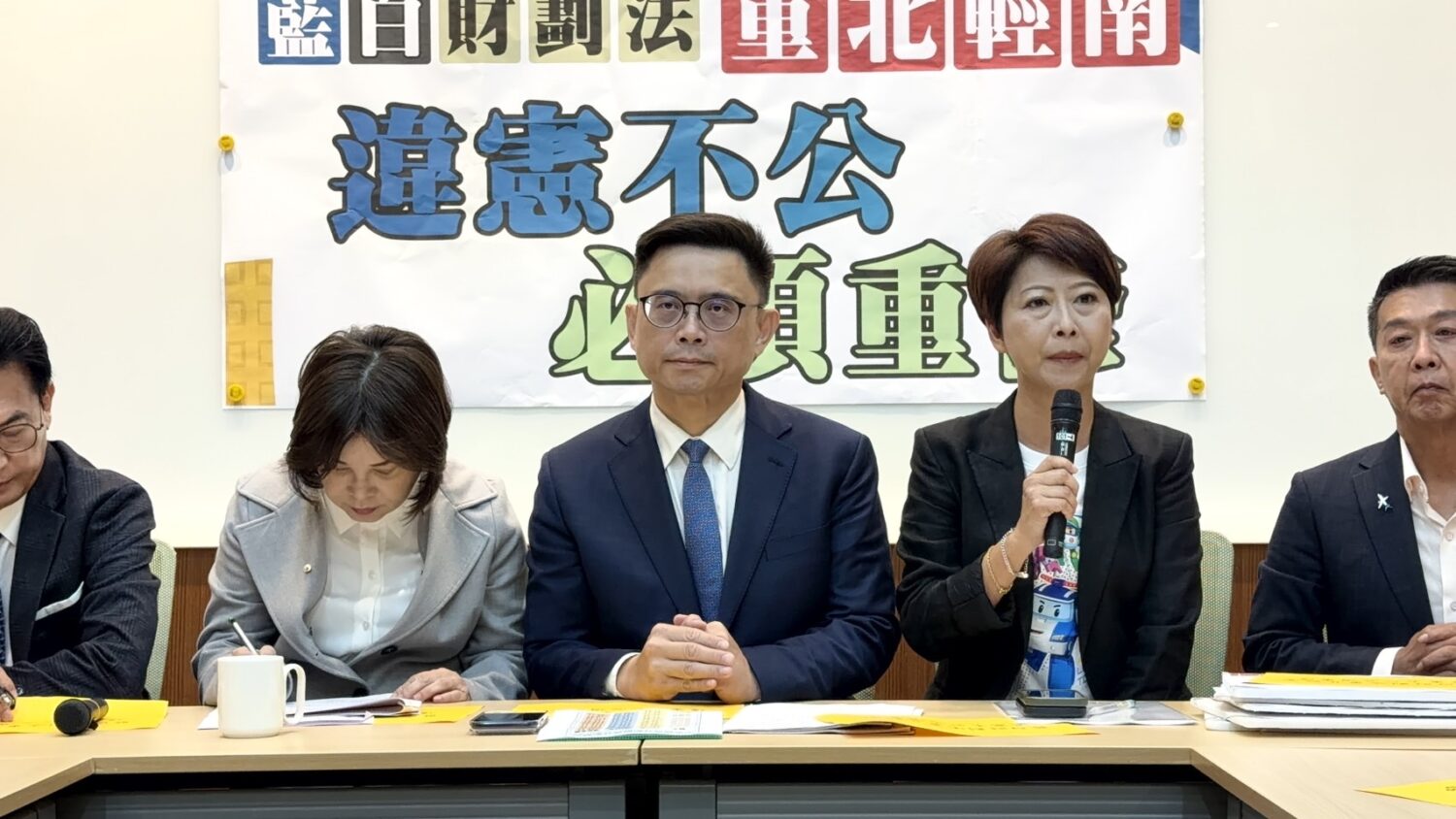 賴瑞隆協同11立委要求財劃法重修：反對重北輕南 要求重建公平分配