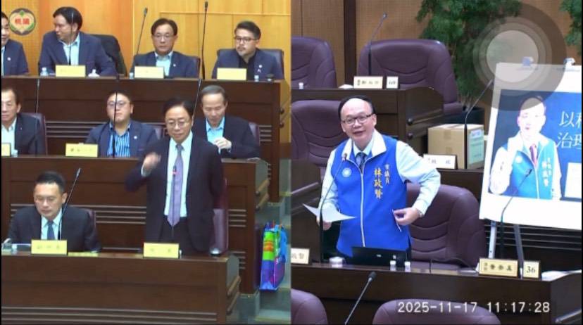 林政賢議員點到「林佳龍選桃園」話題延燒 桃園藍綠盤勢被迫提前攤牌 林政賢議員點到「林佳龍選桃園」話題延燒 桃園藍綠盤勢被迫提前攤牌