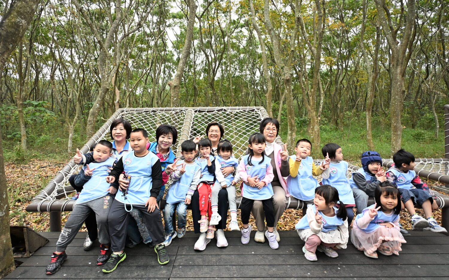 溪州公園森林木棧道區改善計畫完工啟用