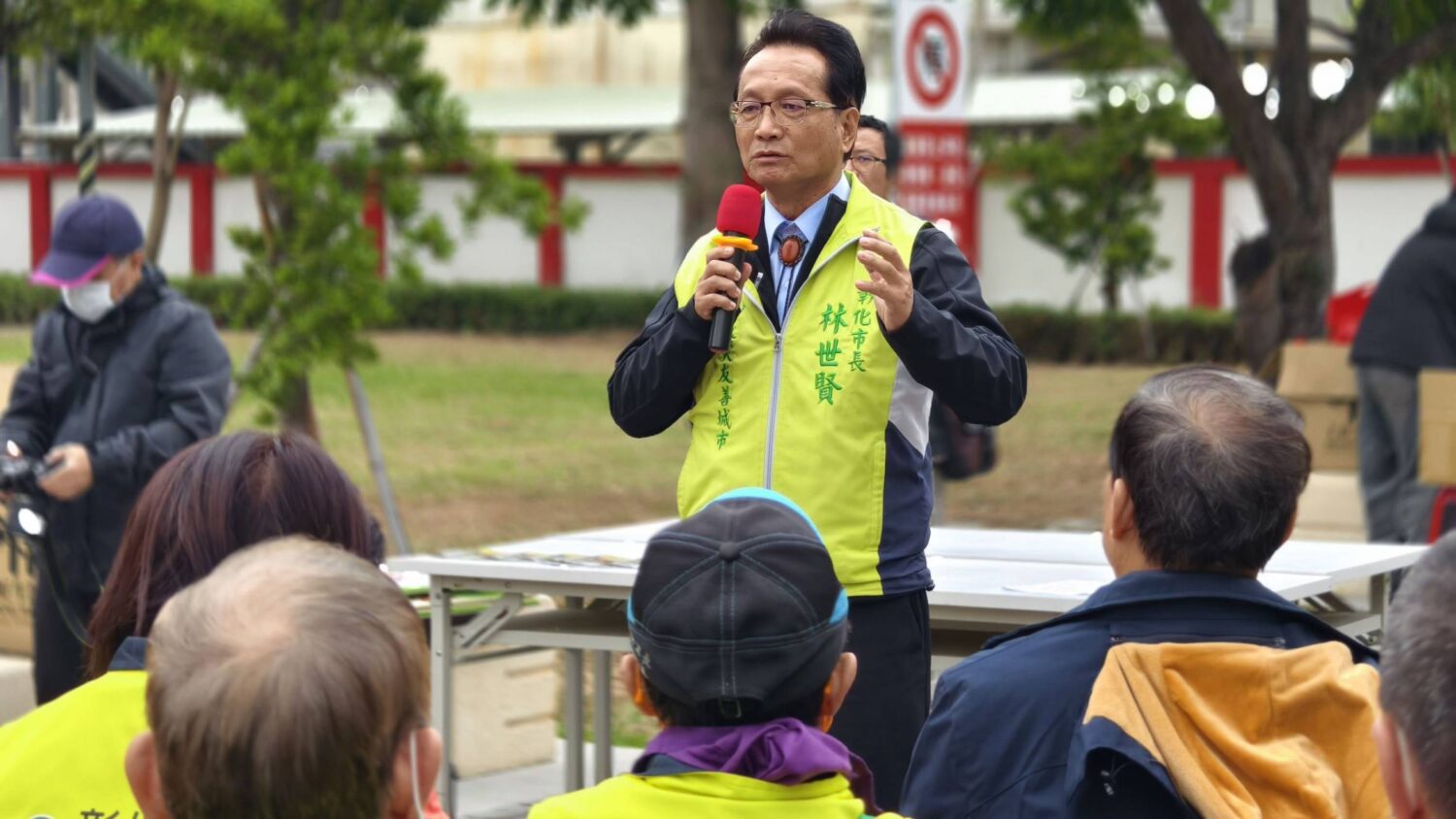 重視基層建設超越派系 林世賢為基層村里鄰長發聲 重視基層建設超越派系 林世賢為基層村里鄰長發聲