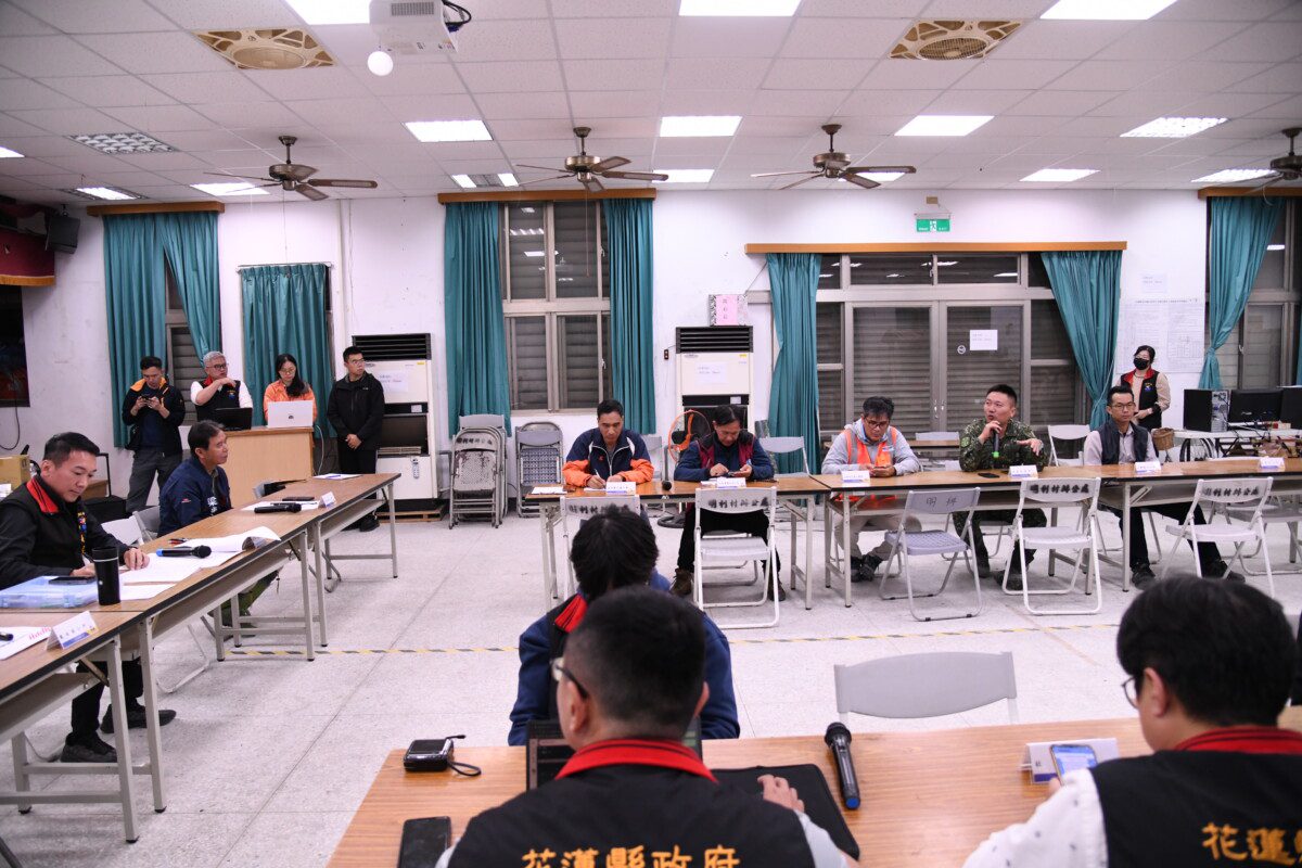 縣府召開鳳凰颱風第六次災後復原會議　全力加速萬榮明利村重建步伐