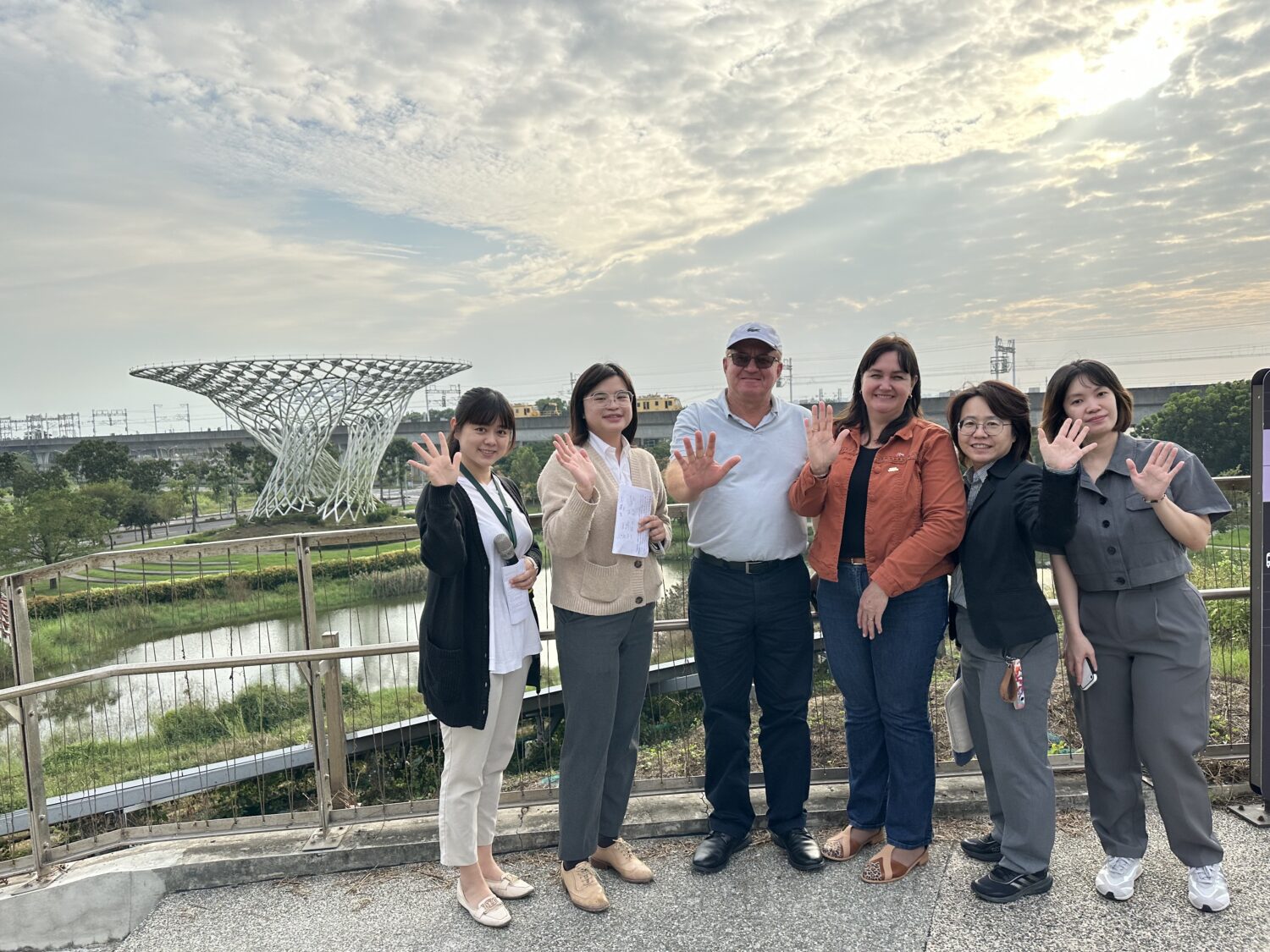 巴拉圭伊泰布省省長貝雷拉夫婦訪臺  南市府熱情接待