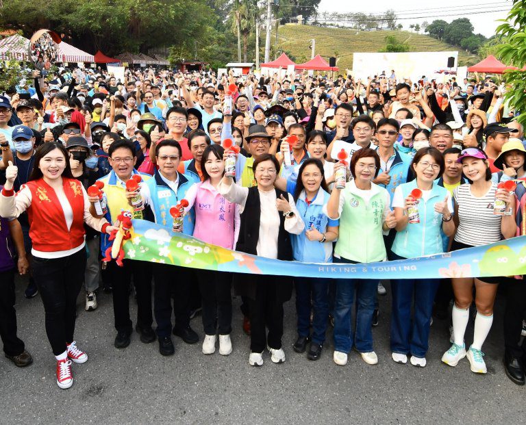 「卦山大縱走 彰化兜兜圈」完登步道送好禮抽大獎　大嶺巷步道千人齊步走