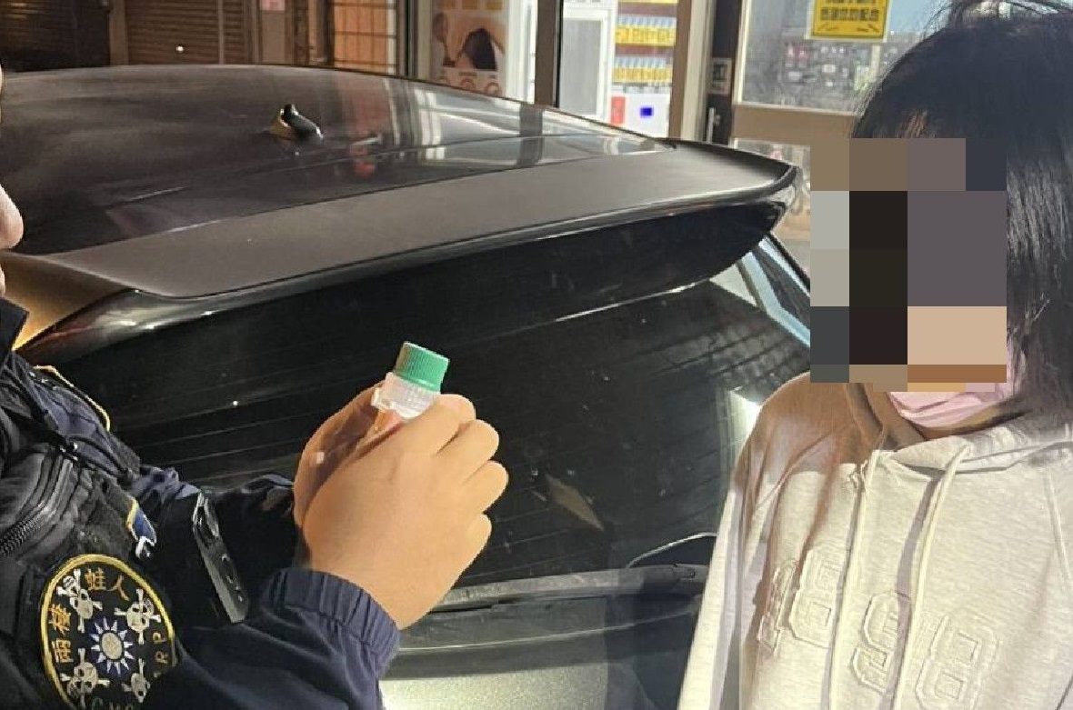 毒品唾液快篩上路首日 桃園女毒駕被抓包 毒品唾液快篩上路首日 桃園女毒駕被抓包