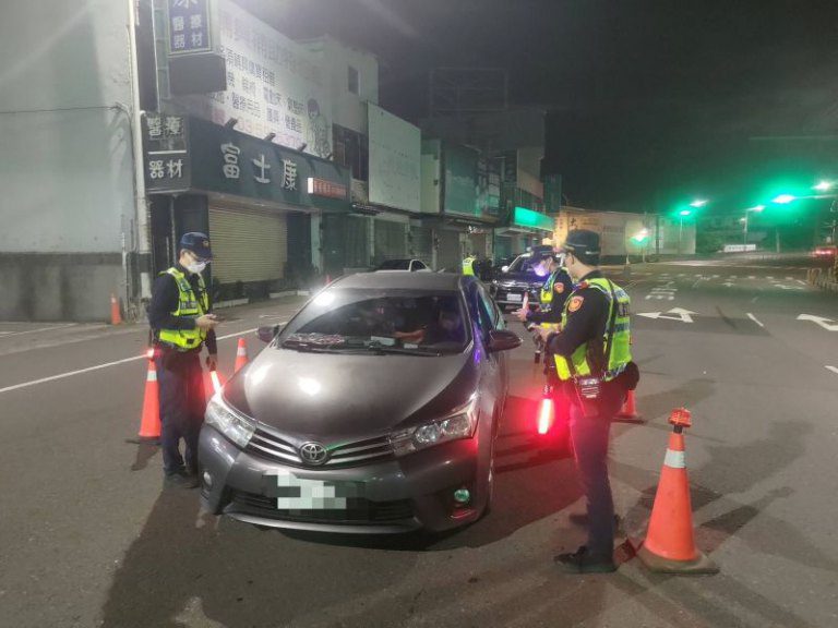 竹縣警威力路檢嚴打毒駕，竊嫌藏毒遭逮　唾液快篩揪出毒駕