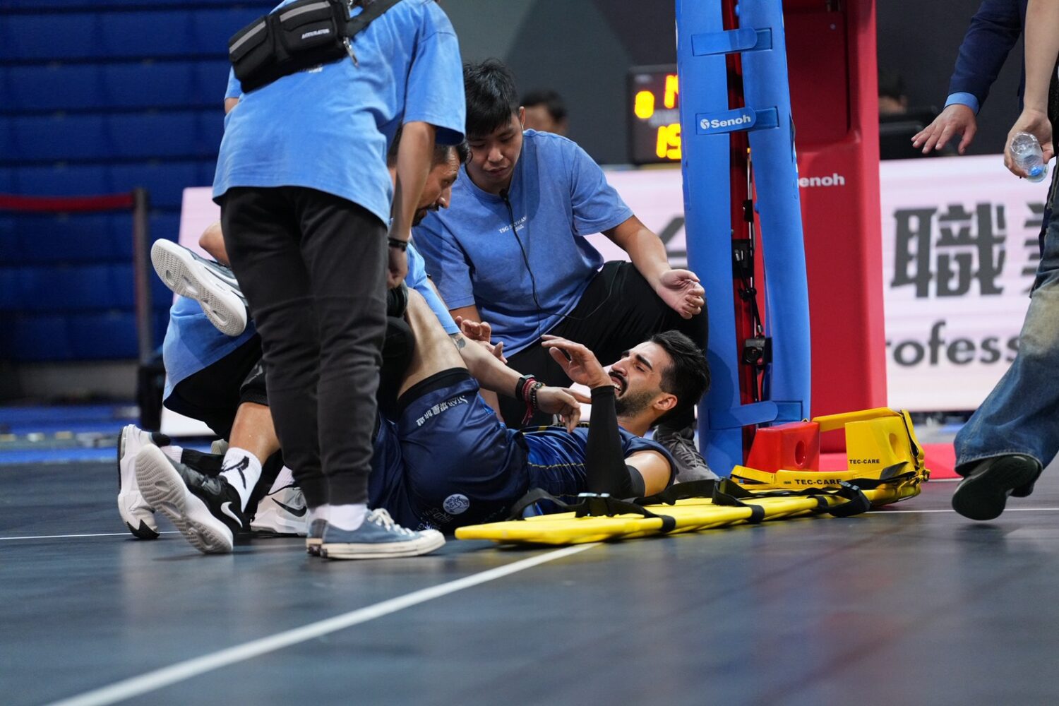 以專業守護在地球隊運動員  TPVL元年阿巴西膝傷 高醫團隊啟動綠色通道展現醫療公益力