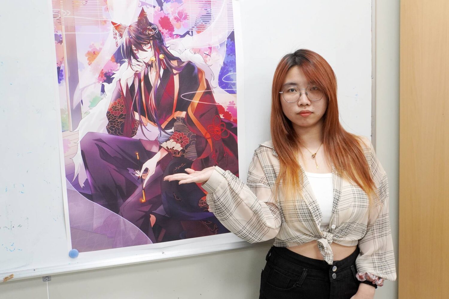 大葉大學程翎瑄作品「世外之境」　奪開拓極短篇原創大賞插畫佳作