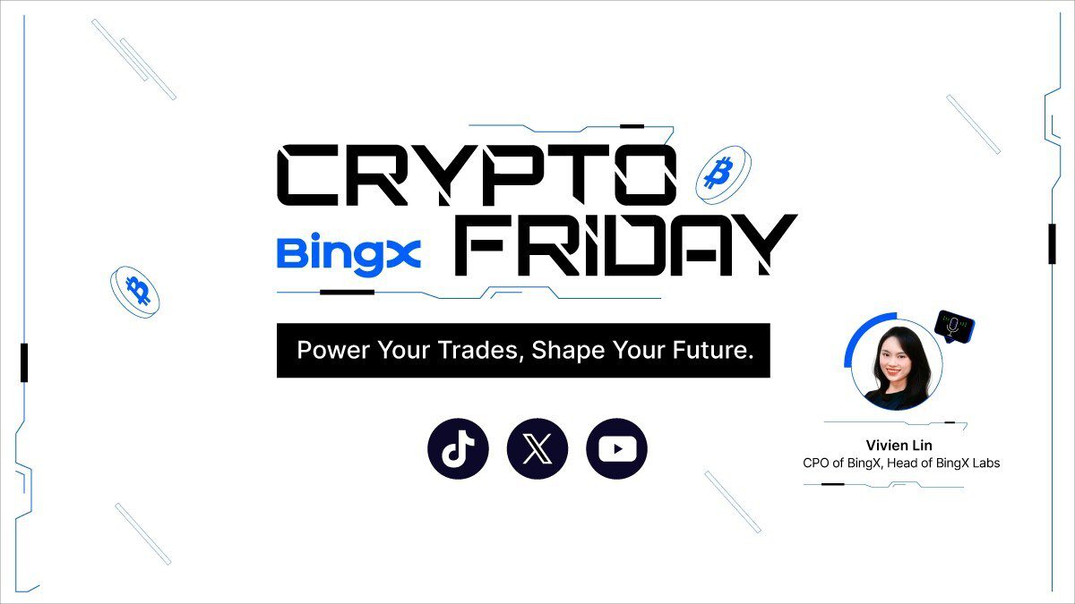 BingX 推出《Crypto Friday》系列內容，助力交易者掌握市場洞察